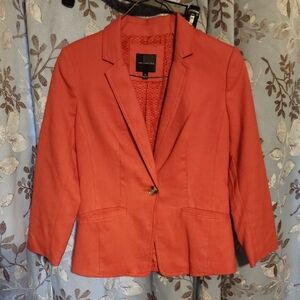 The Limited Women's Vibrant Coral Blazer